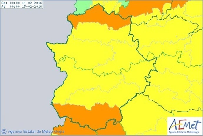 Alerta por viento en toda la comunidad