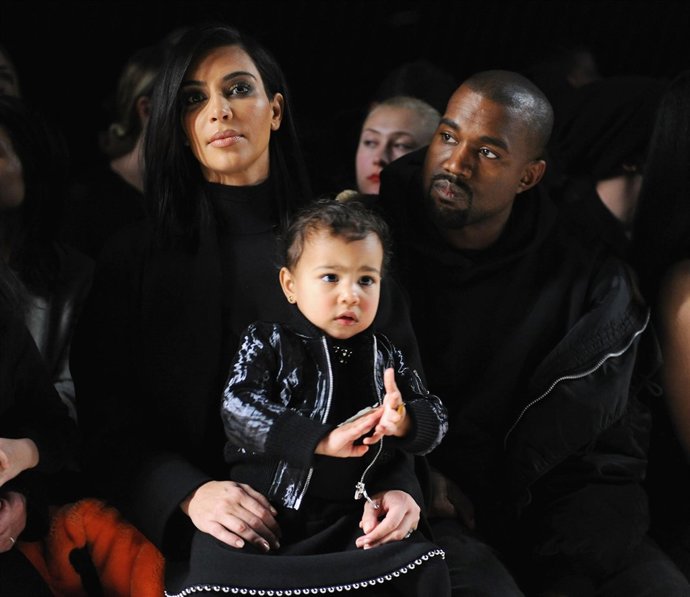 Attends the Alexander Wang Fashion Show during Mercedes-Benz Fashion Week Fall 2