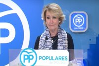 Esperanza Aguirre, más de 30 años dedicada a la política