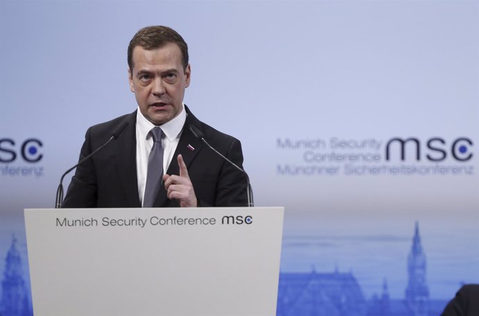El primer ministro ruso, Dimitri Medvedev
