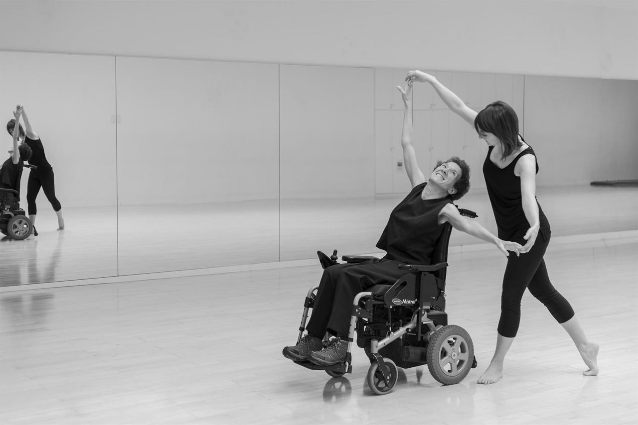 Fotografía de la exposición 'Esclerosis múltiple, dos miradas de una realidad'