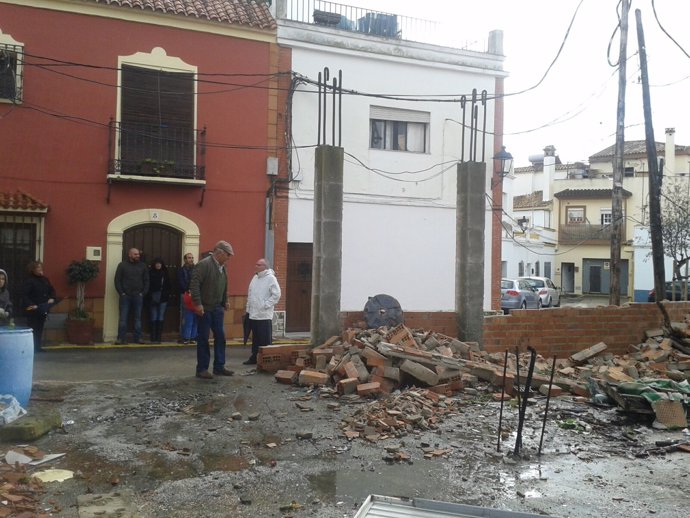 Incidencia por mal tiempo en Los Barrios (Cádiz)