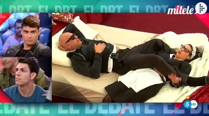 Kiko Matamoros y Laura Matamoros en la casa de Gran Hermano VIP