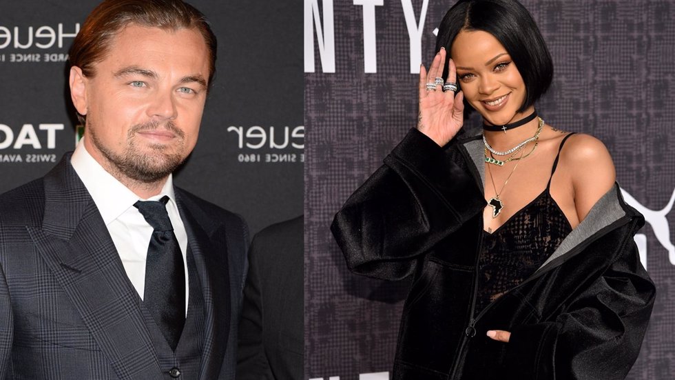 Leonardo DiCaprio y Rihanna/Getty