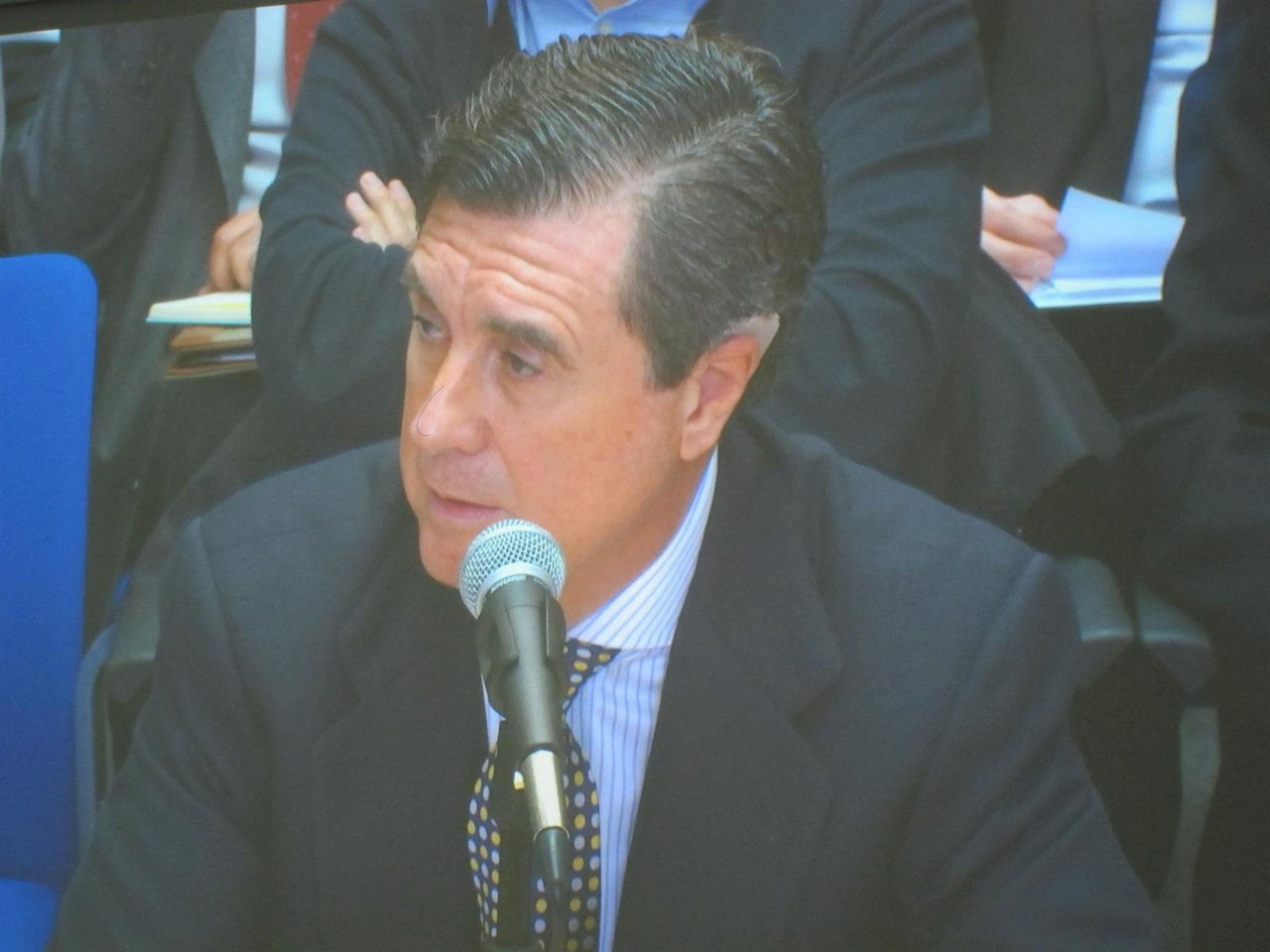 Jaume  Matas, declarando en el juicio del caso Nóos