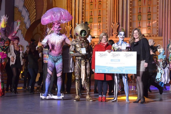 Ganadores del Concurso de Maquillaje del Carnaval de LPGC 2016