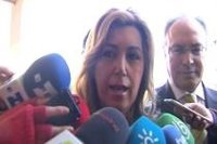 Susana Díaz: "Lo mejor para España es que Sánchez pueda formar gobierno estable"