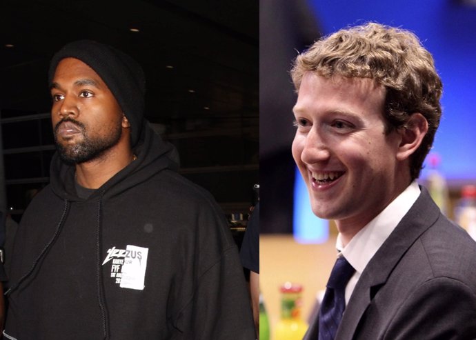 Kanye West le pide dinero a Mark Zuckerberg/Cordon