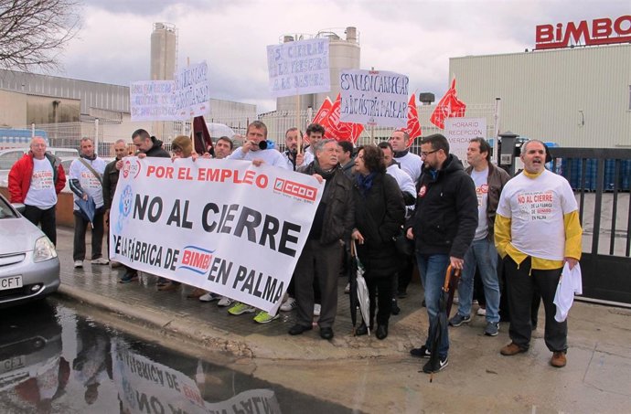 Concentración Bimbo en Palma 