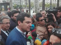 Moreno: "Rajoy tiene el apoyo del PP y no debemos enredarnos en temas internos"