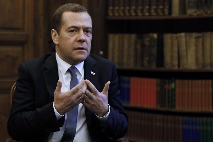 El primer ministro ruso, Dimitri Medvedev