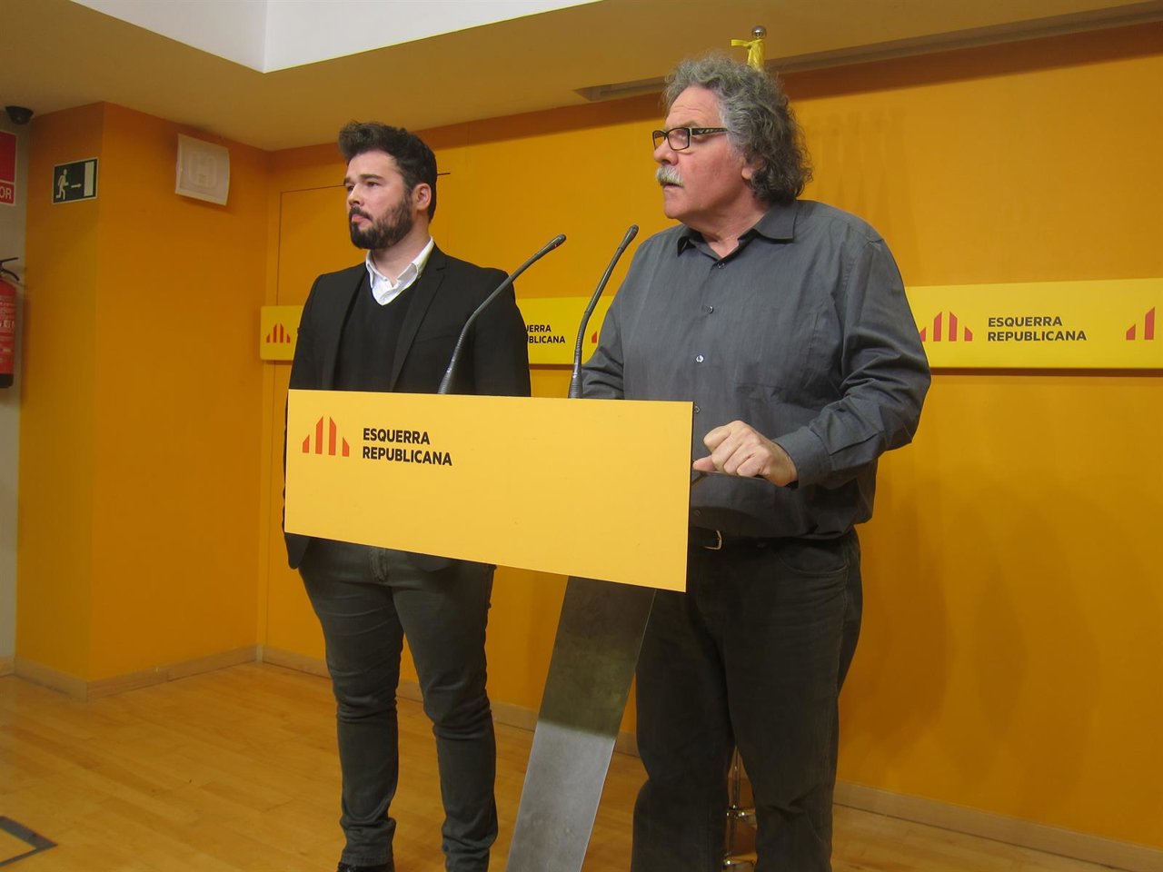 Gabriel Rufián, Joan Tardà (ERC)