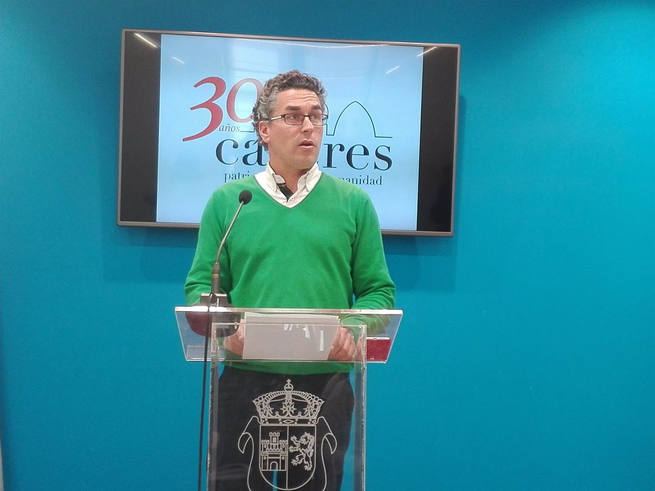 Raúl Rodríguez, concejal de Turismo de Cáceres