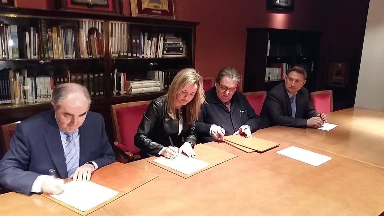 Pilar Alegría ha firmado los convenios SATIPyme.