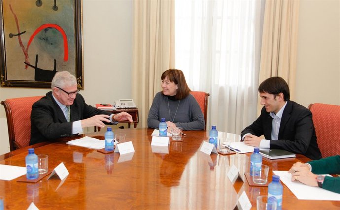 Cámara de Comercio con Armengol y Negueruela