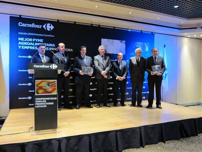 Acto de entrega de premios Carrefour.