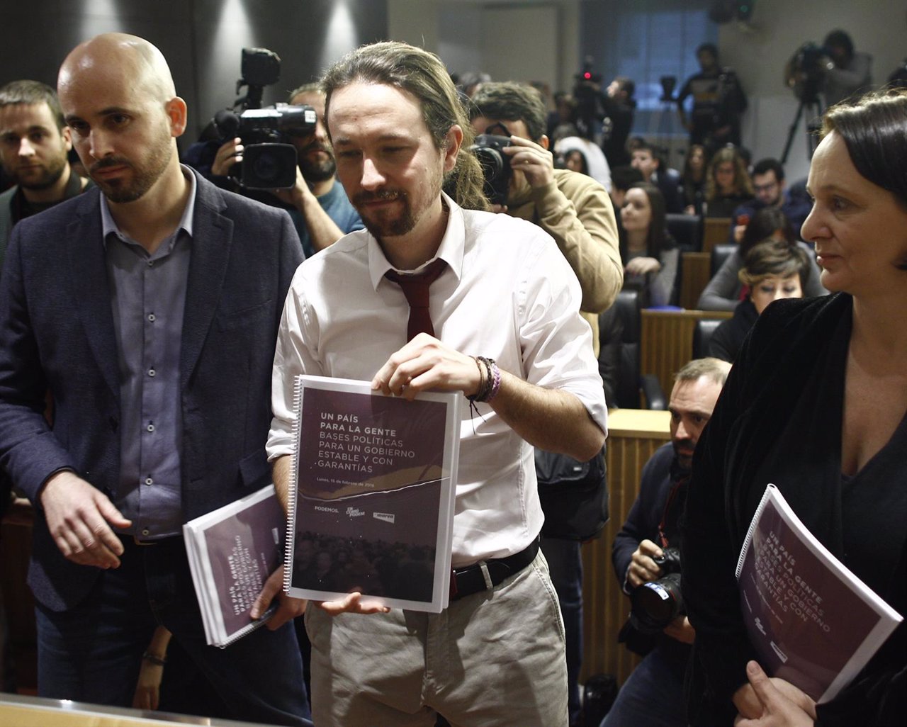 Pablo Iglesias presenta su nueva propuesta de gobierno