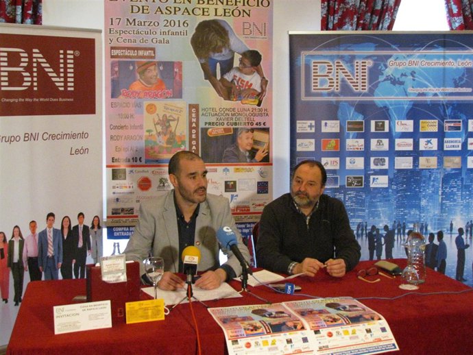 Acto de presentación de la gala benéfica. 