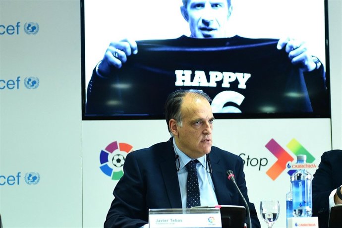 Javier Tebas- La Liga Nonstop