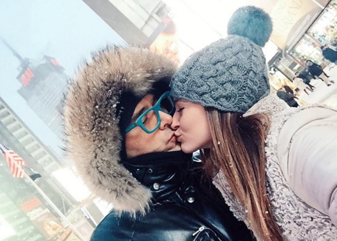 Ristoy  su novia en NY/Instagram