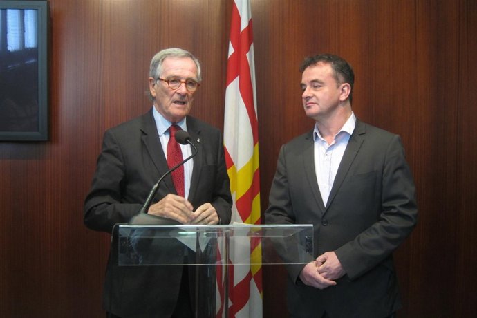 Xavier Trias y Alfred Bosch