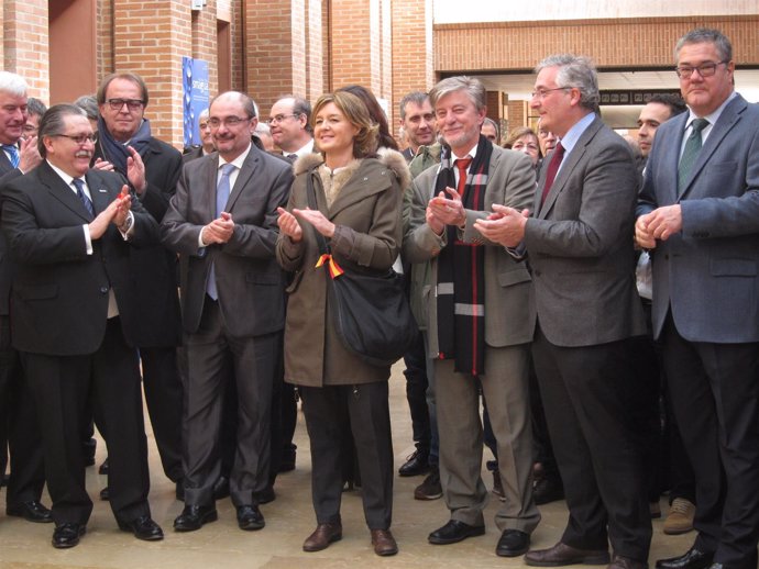 García Tejerina y Lambán han asistido a la inauguración de FIMA 2016