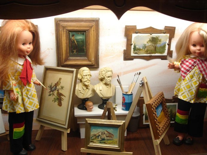 Exposición 'Historia de la muñeca Nancy de Famosa' en Aluche, Madrid