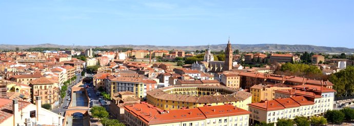 Vista panorámica de Tarazona (Zaragoza)