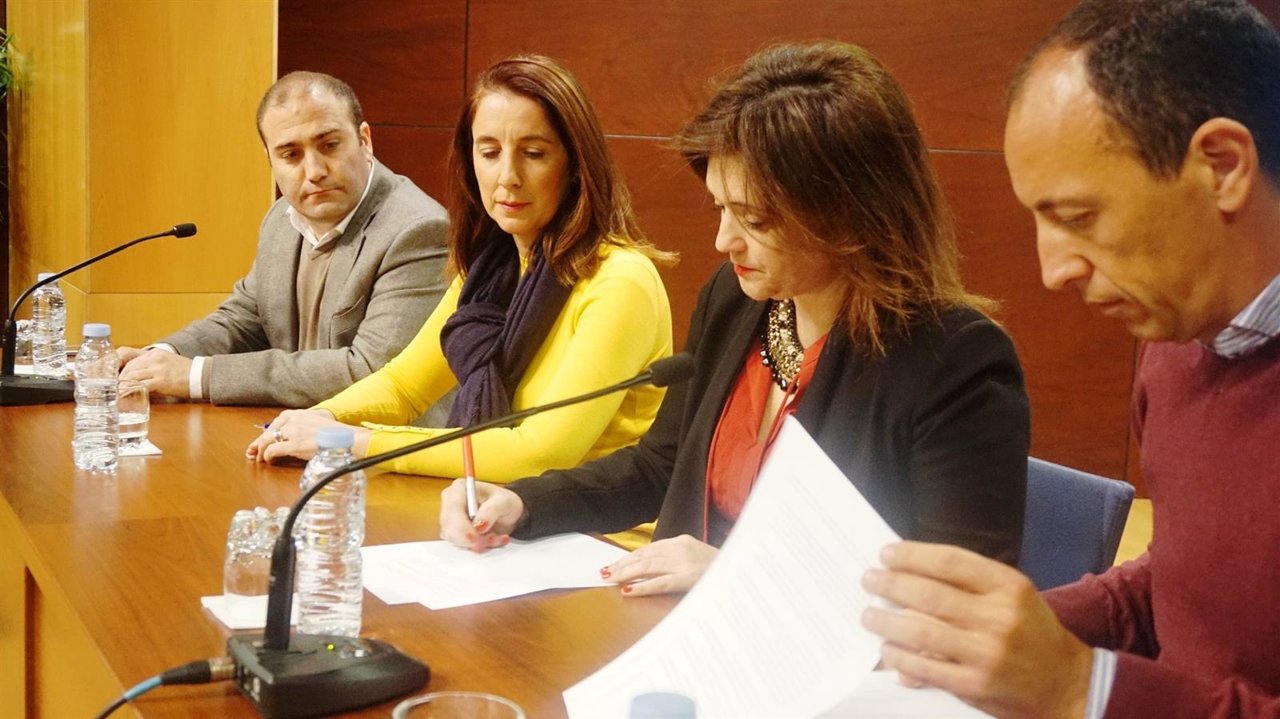 Antonia Ledesma, Margarita del Cid y Francisco Torres, Alhaurín el Grande