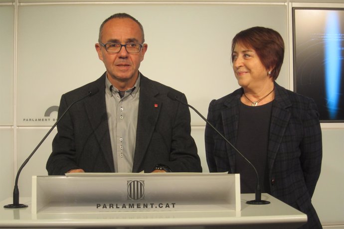 Joan Coscubiela y Gemma Lienas (SíQueEsPot)