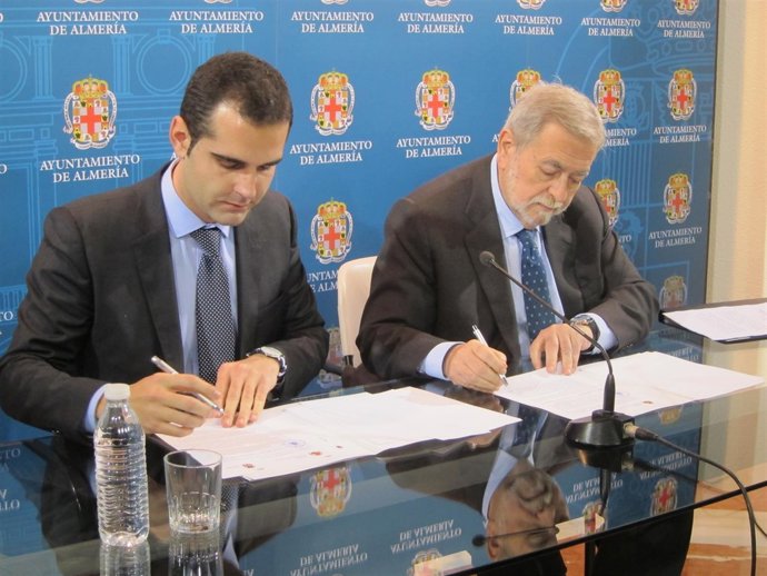 El alcalde de Almería y el secretario de Estado de Administraciones Públicas