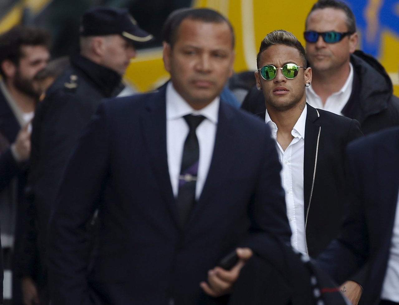 Neymar llega a los juzgados para declarar, Barcelona, Barça