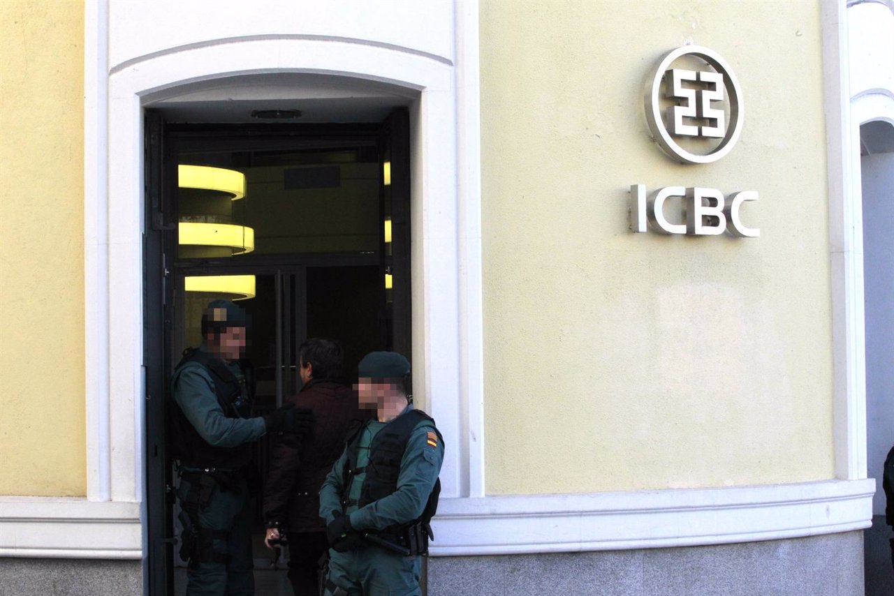Operación contra el banco chino ICBC en Madrid por blanqueo de capitales