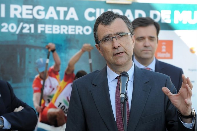 El alcalde de Murcia en la presentación
