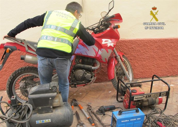 Actuación de la Guardia Civil