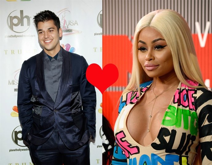 Rob Kardashian y Blac Chyna