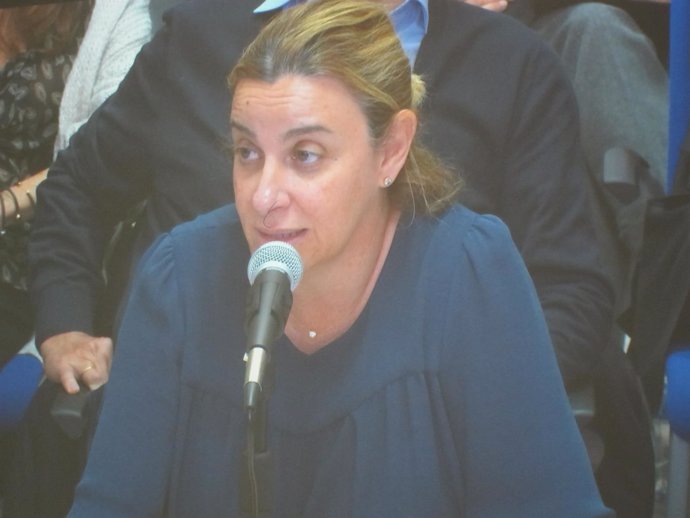 Elisa Maldonado, declarando en el juicio del caso Nóos