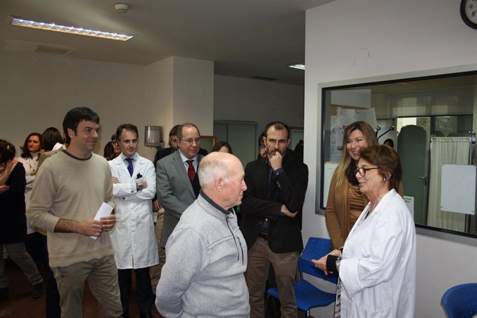 Visita de Barceló a Son Llàtzer