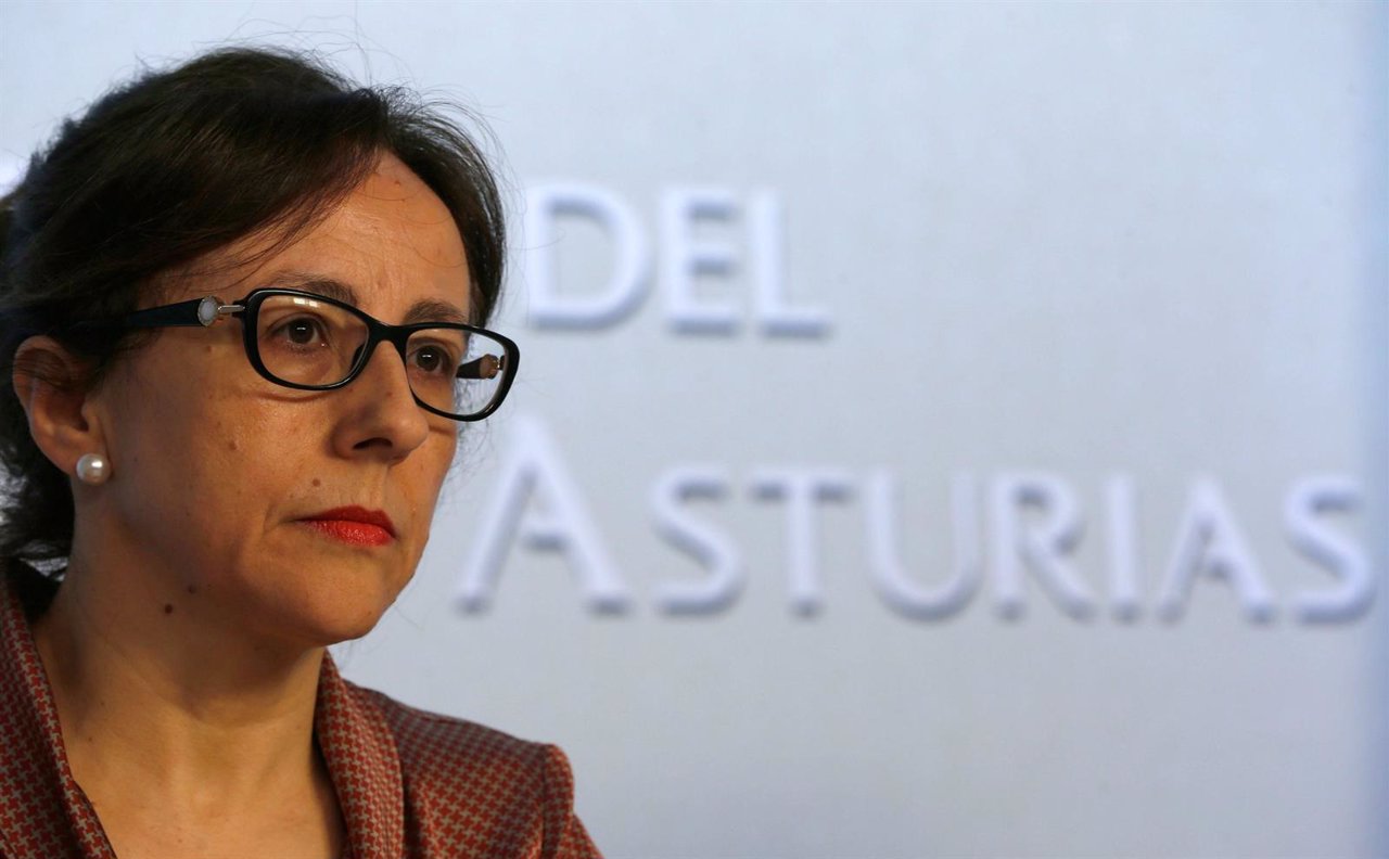 Belén Fernández en rueda de prensa. 