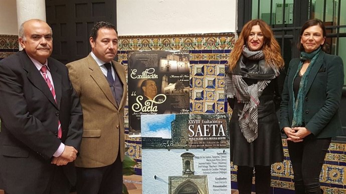 Presentación homenaje saetero