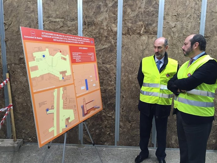 El consejero de Transportes, Pedro Rollán