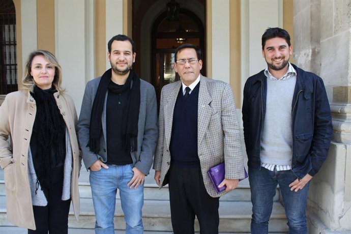 Reunión en el Ayuntamiento,.