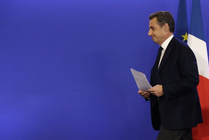 Nicolas Sarkozy, líder de Los Republicanos