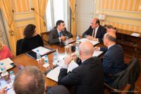 Alcalde de Cartagena expone la regulación de las tarifas del agua y el trato en los presupuestos regionales