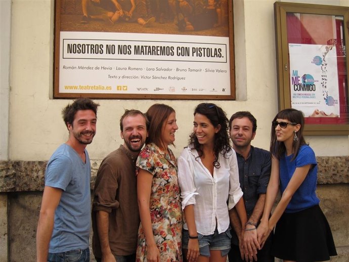 Equipo de 'Nosotros no nos mataremos con pistolas'