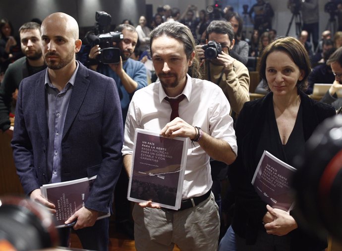 Pablo Iglesias presenta su nueva propuesta de gobierno