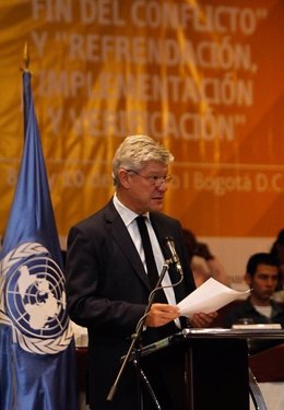 Representante de la ONU en Colombia, Fabrizio Hochschild