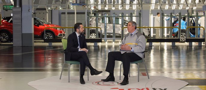Entrevista al presidente de Renault España, José Vicente de los Mozos