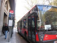 La modificación de los servicios mínimos de autobuses se aplica desde este jueves