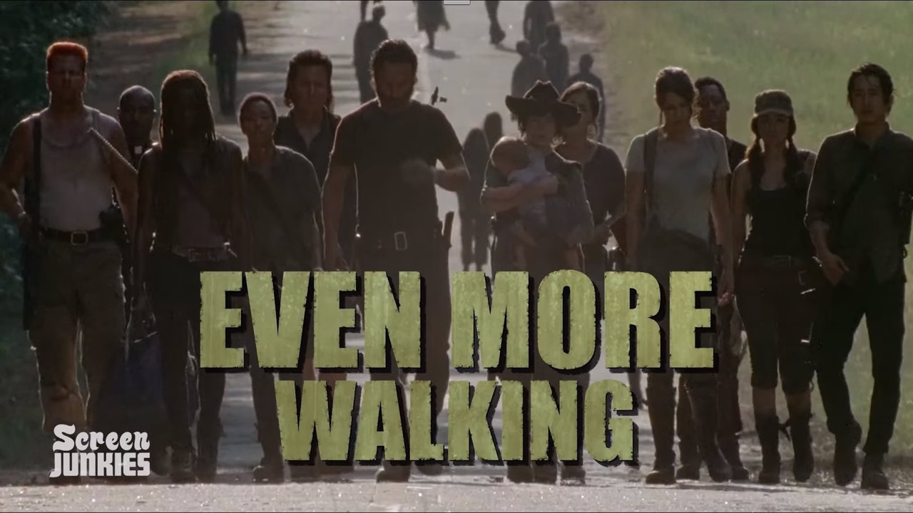 El honest trailer de The Walking Dead